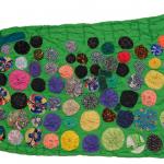 photograph of Rosie Lee Tompkins 2005 quilt